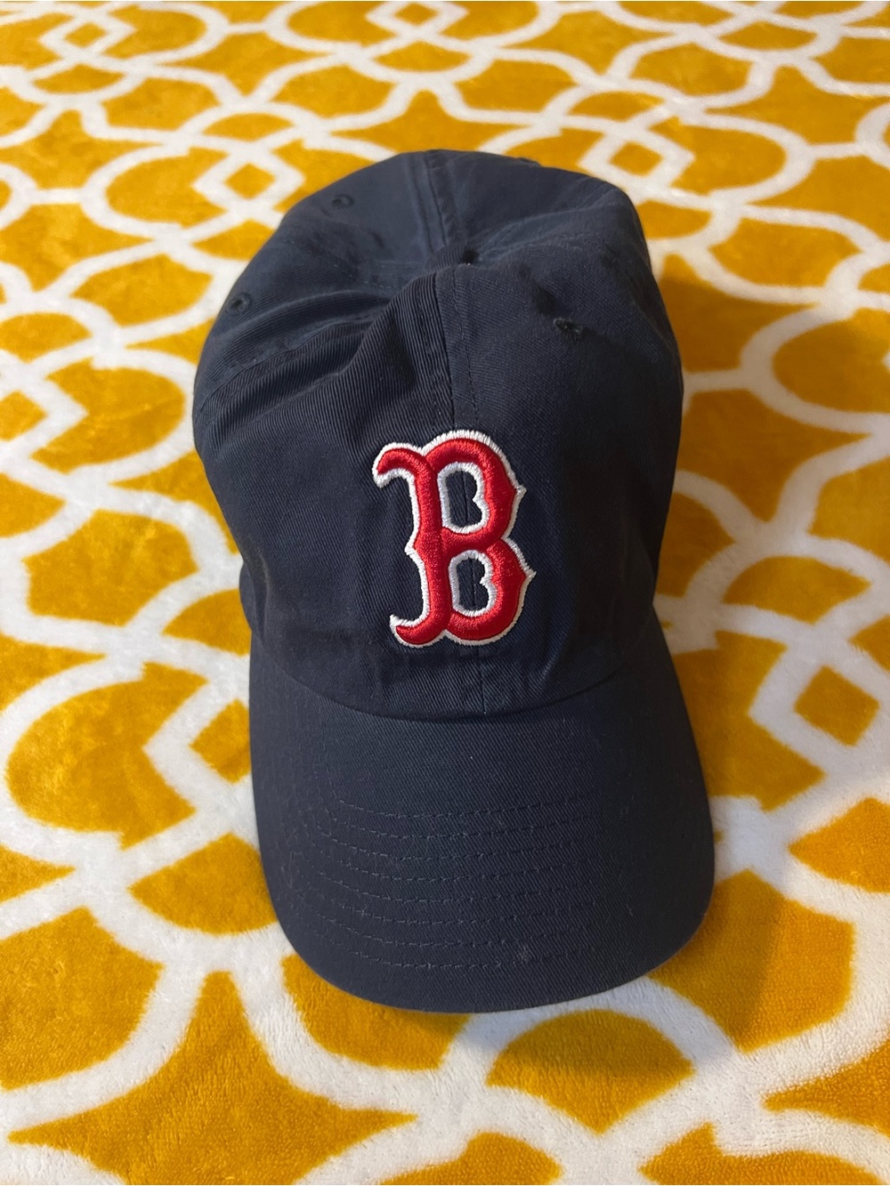 47’ Boston Redsocks Navy Cap with Red 'B' Logo